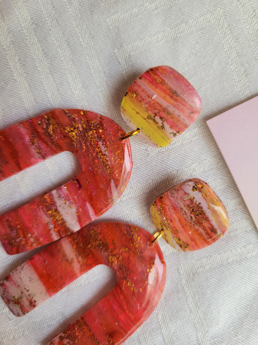 Sunset Glam Earrings