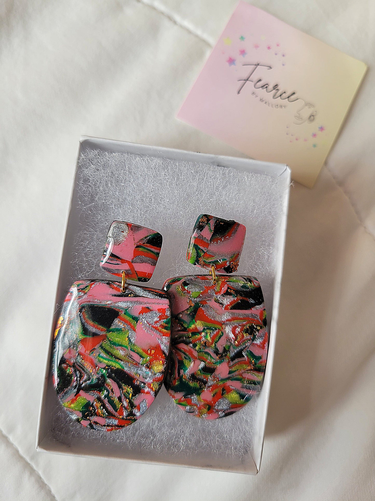 Multicolor Glam II Earrings