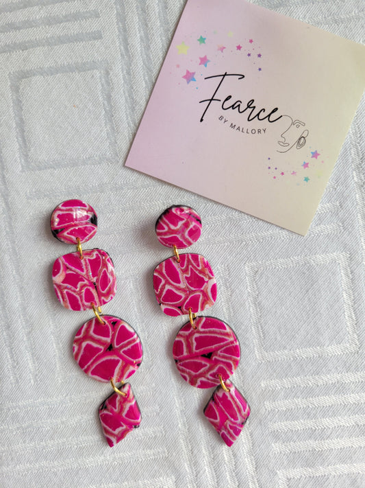 Pink Dangles