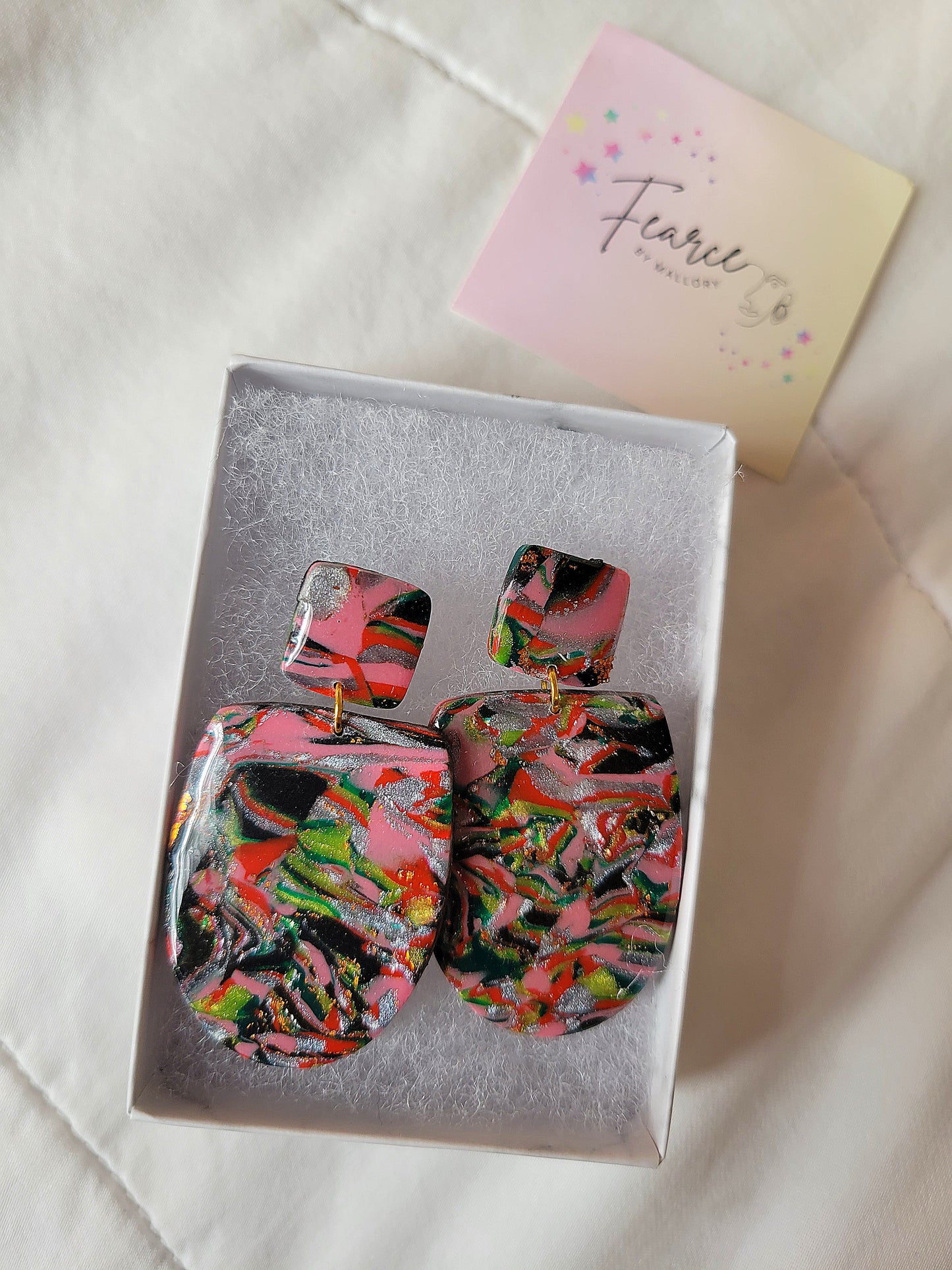 Multicolor Glam II Earrings