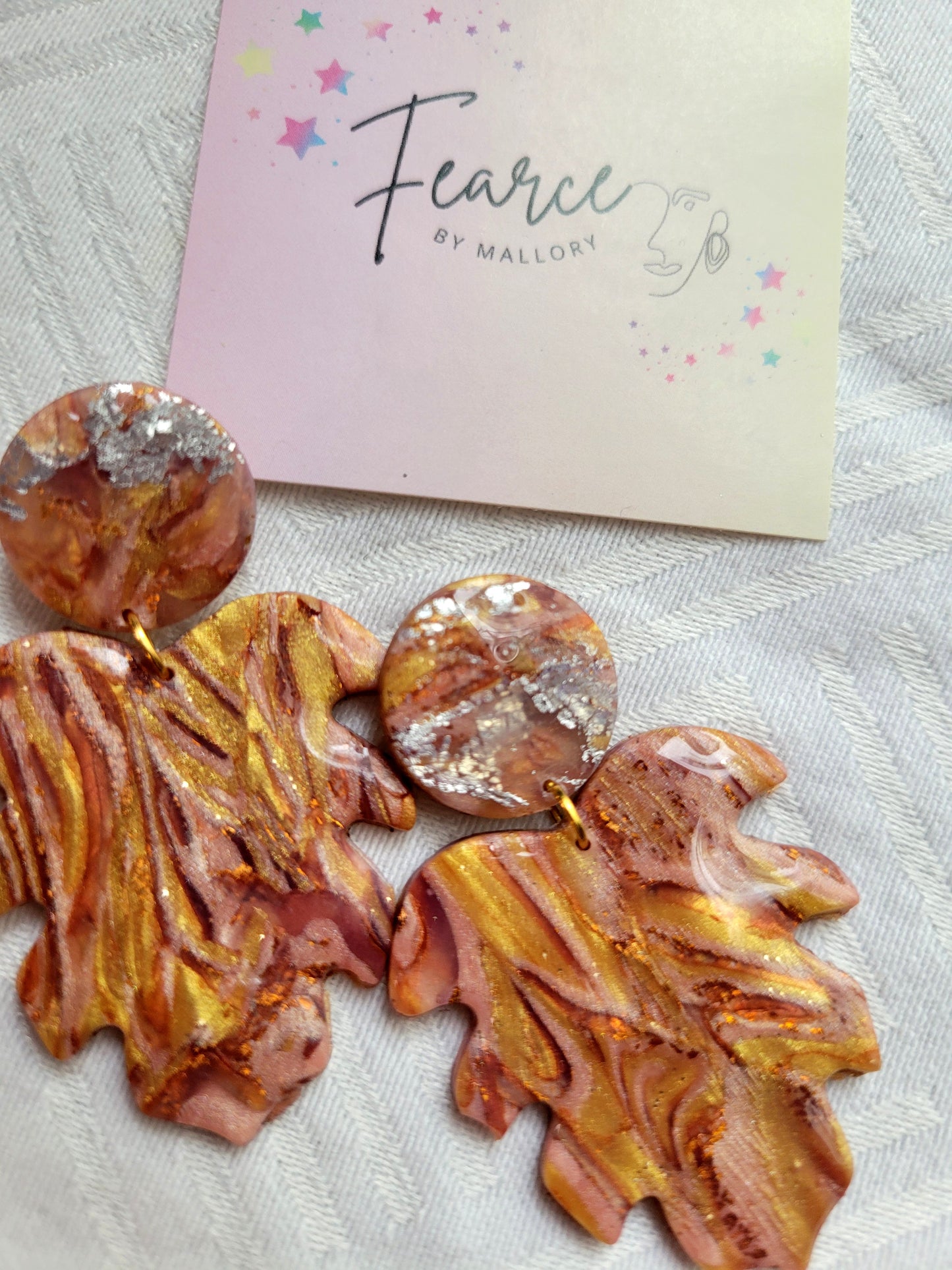 Gold Leaf Earrings