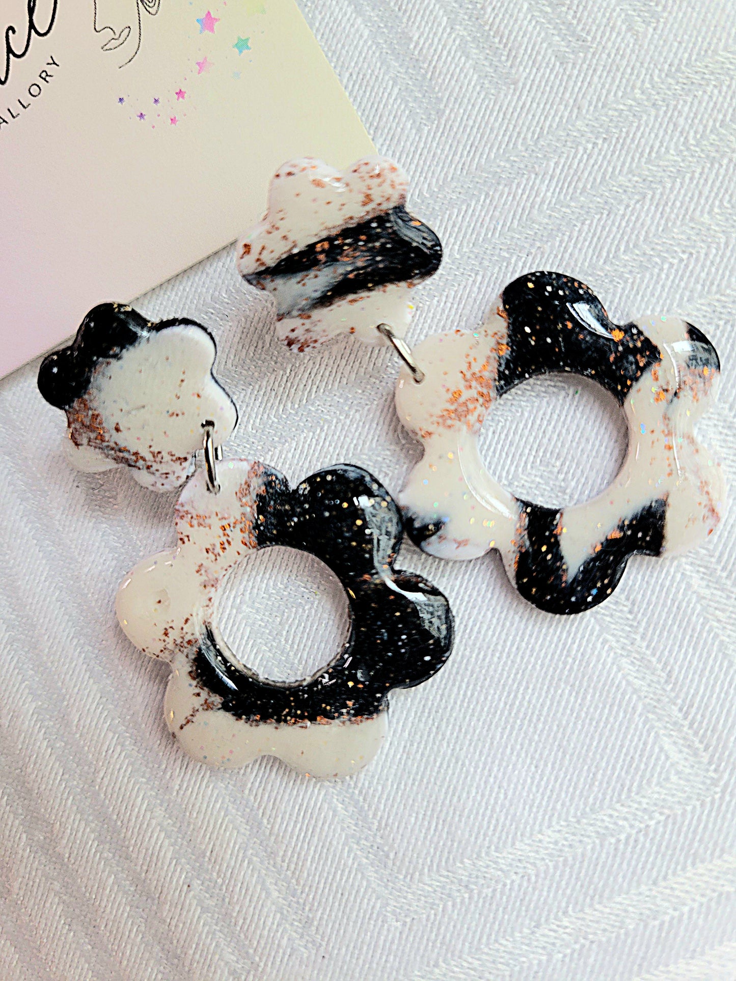 Night Flower Earrings